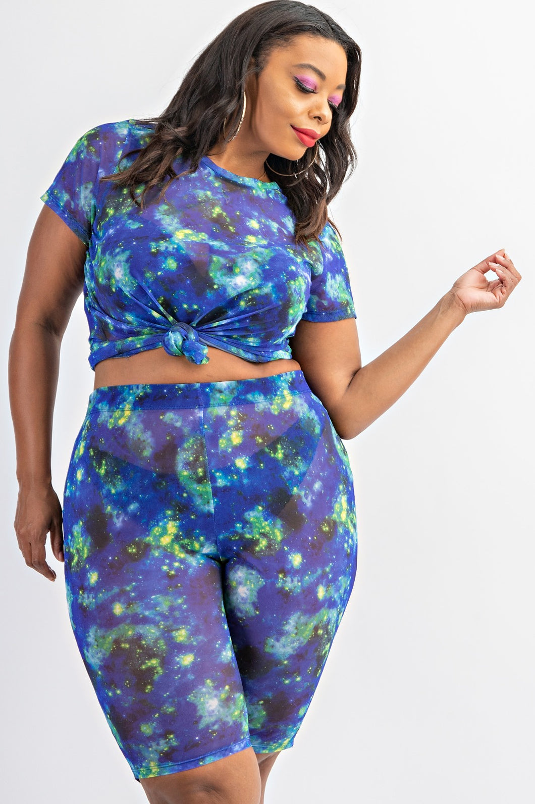 Galaxy Mesh 2 Piece Set