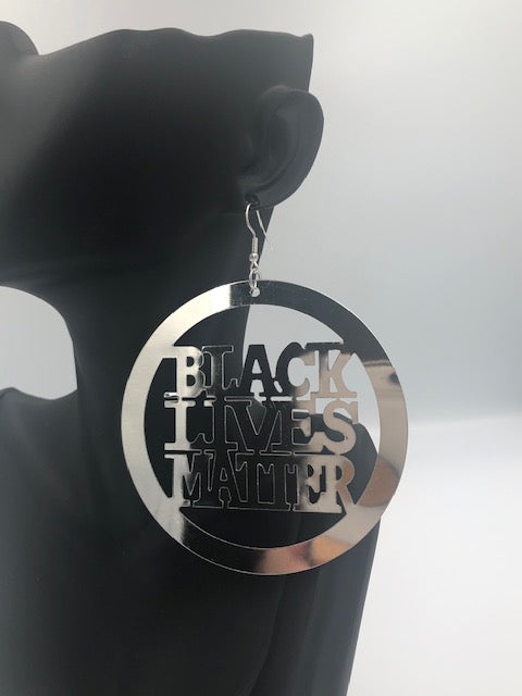 BLM Hoop Earrings(Different Colors)