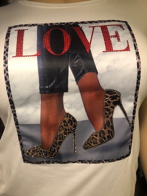 Leopard Love Tee