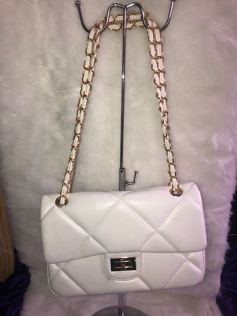 White Diamonds Leather Bag