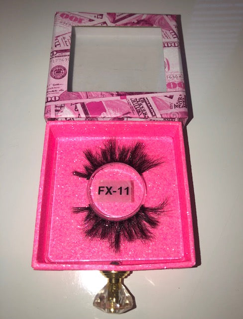 Pretty Pink Money Lashes(Different Styles)