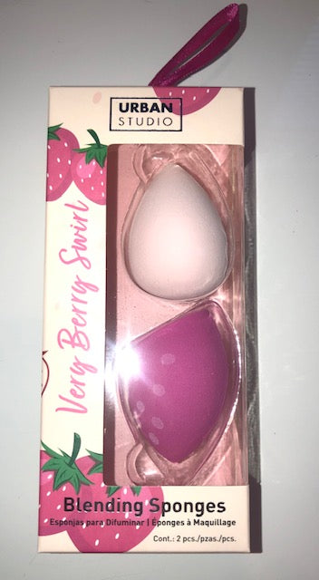 2 Piece Very Berry Swirl Blending Sponge Set