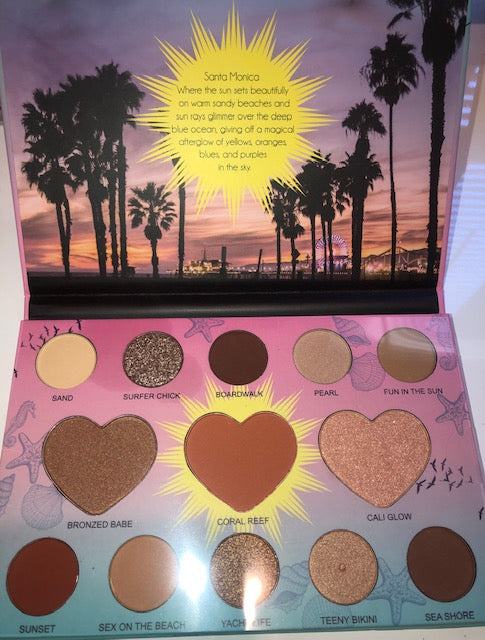 LA Beauty Beach Babe Eyeshadow Palette