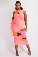 Load image into Gallery viewer, Cuttin&#39; Up Sheer Dress9Different Colors)
