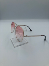 Load image into Gallery viewer, Diamond Laced Aviator Shades(Different Colors)
